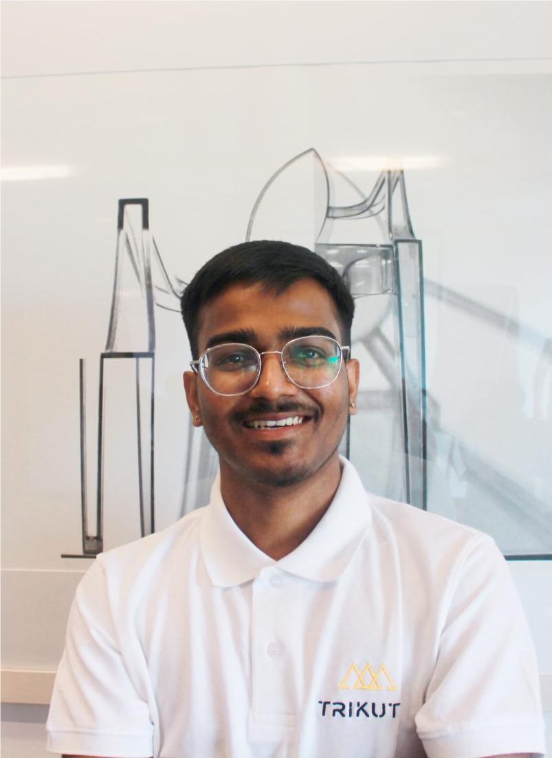 Rishabh Vishwakarma, System Engineer at Trikuta Infotech